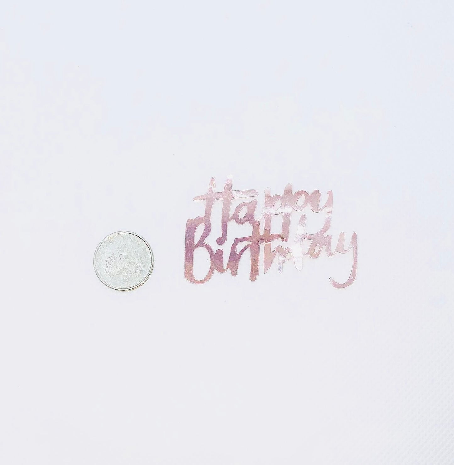 Happy Birthday Confetti-Rose Gold Table Confetti-Confetti For Birthdays-Rose Gold Birthday-Rose Gold Sprinkles-Rose Gold Birthday Decoration