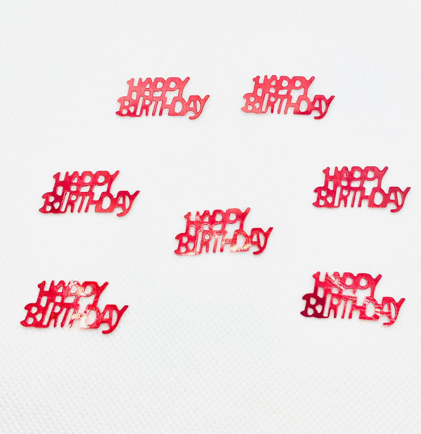 Happy Birthday Confetti-Colourful Birthday Confetti-Birthday Table Decor-Birthday Party Sprinkle-Metallic Birthday Decoration-Birthday Words