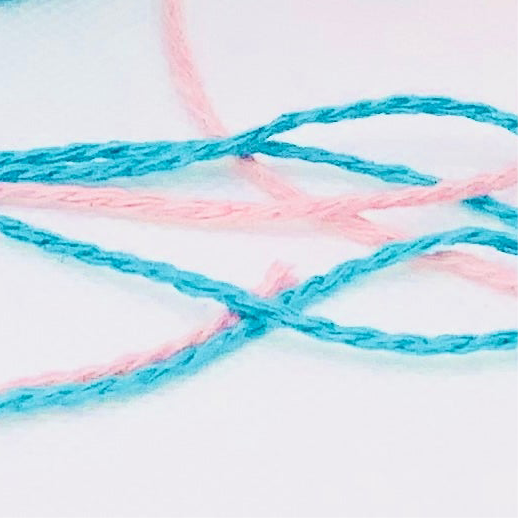 Baby Blue Cotton Twine