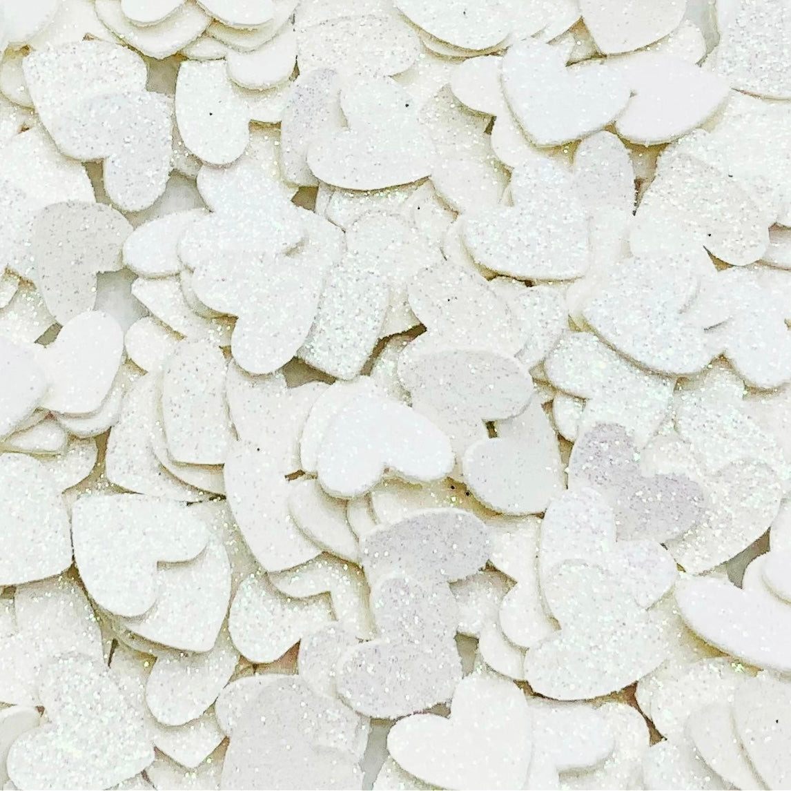 Glitter Heart Confetti
