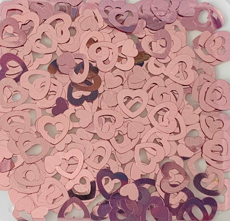 Hollow Heart Foil Confetti