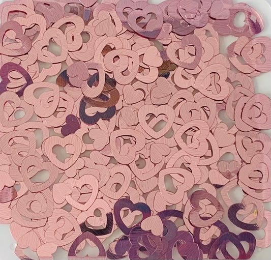 Hollow Heart Foil Confetti