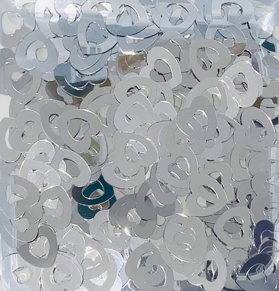 Hollow Heart Foil Confetti