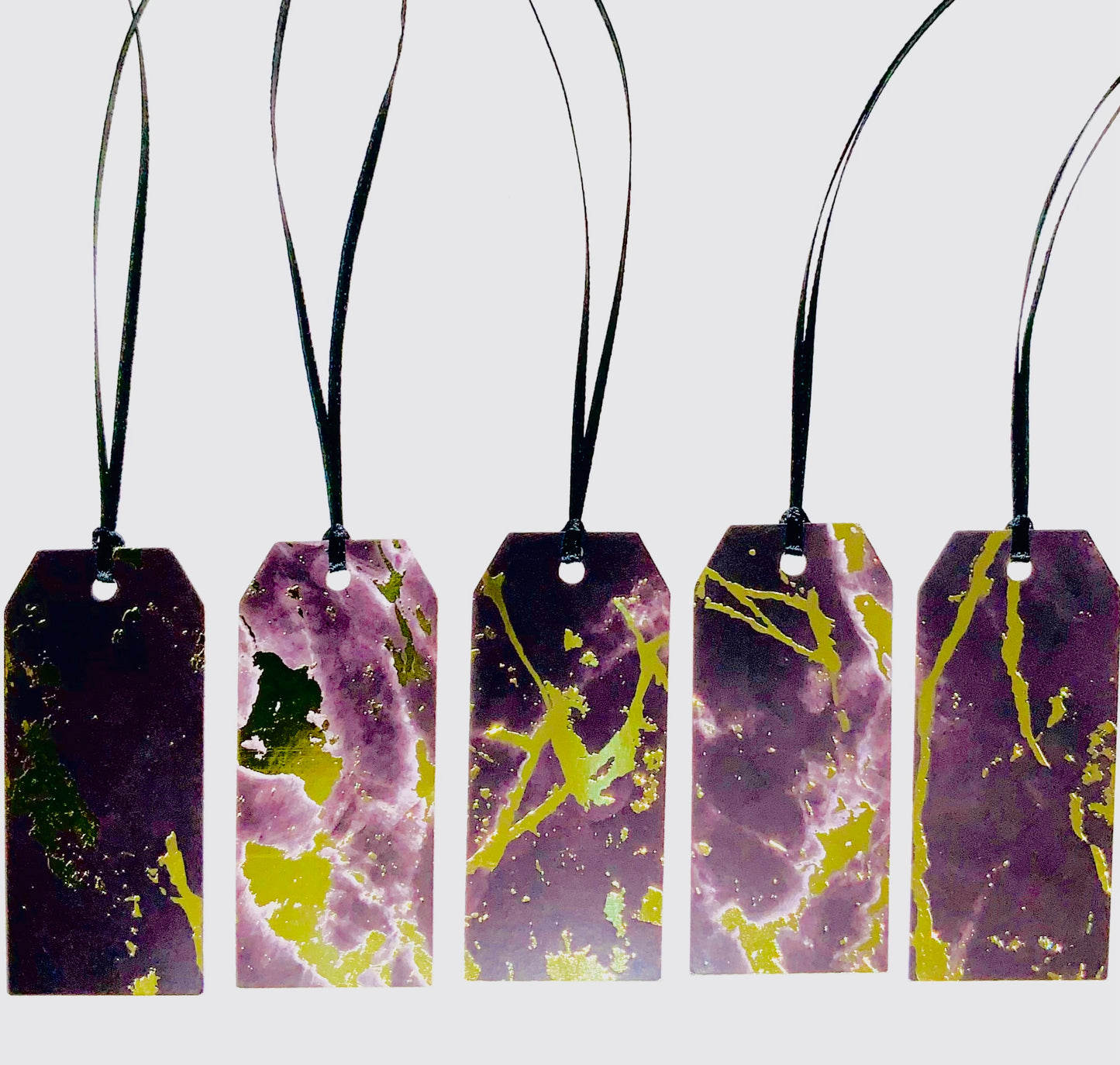 Luxury Foiled Marble Design Gift Tags 5 PK