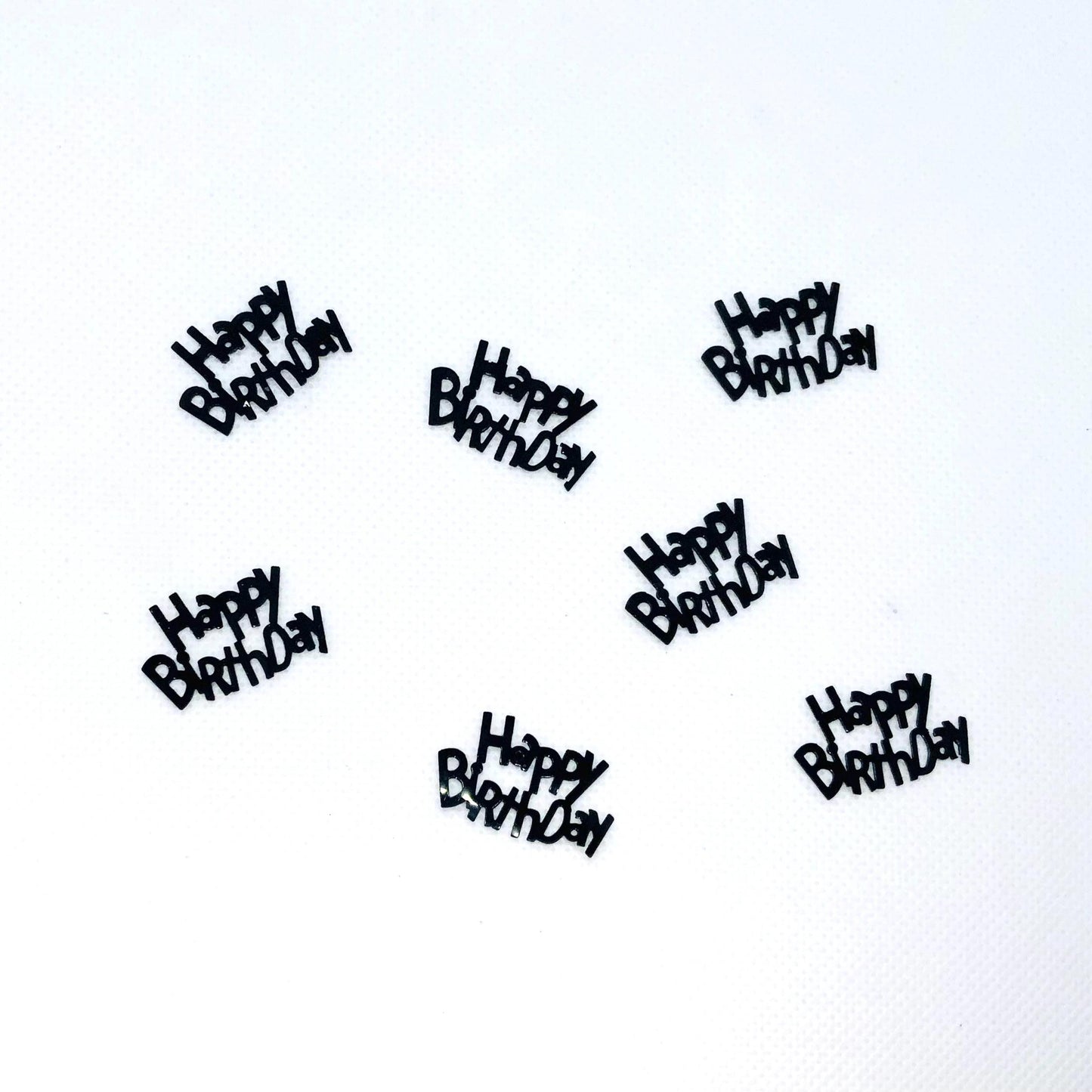 Happy Birthday Confetti-Colourful Birthday Confetti-Birthday Table Decor-Birthday Party Sprinkle-Metallic Birthday Decoration-Birthday Words