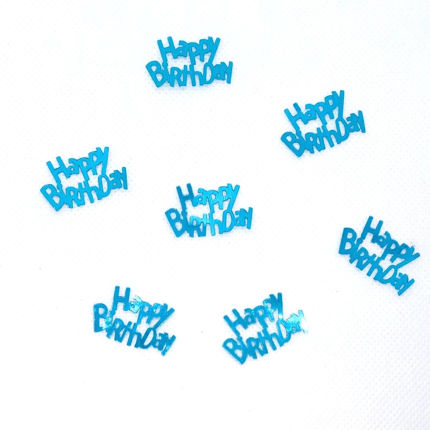 Happy Birthday Confetti-Colourful Birthday Confetti-Birthday Table Decor-Birthday Party Sprinkle-Metallic Birthday Decoration-Birthday Words
