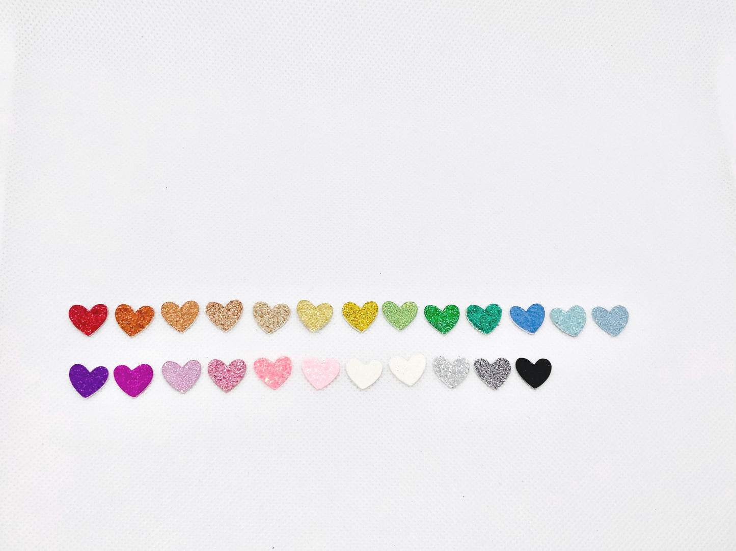 Silver/Pink Glitter Heart Confetti Mix-Valentines Confetti-Pink Valentines Confetti-Pink Wedding Confetti-Pink Gender Reveal-Table Confetti