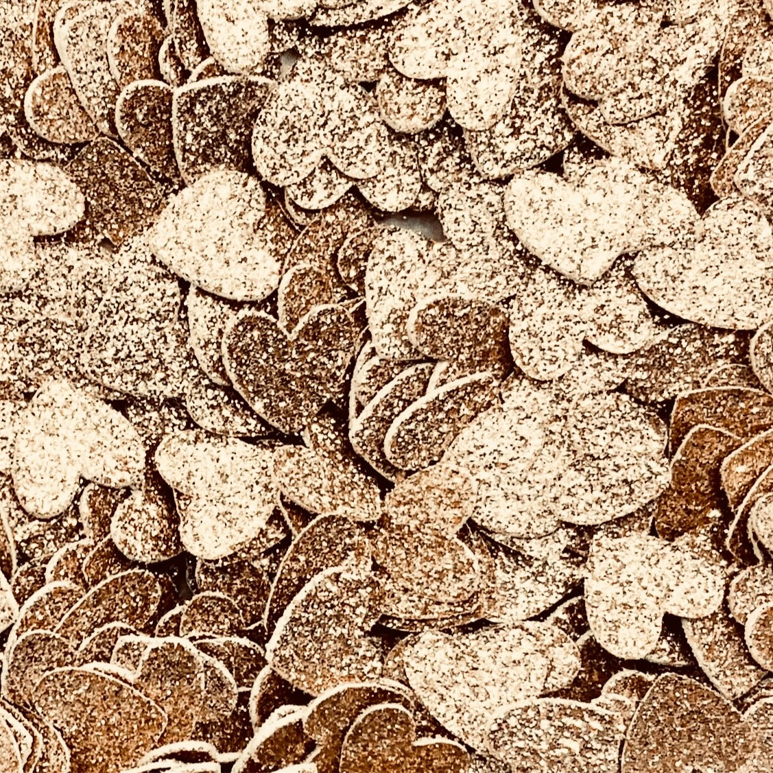 Light Rose Gold Glitter Heart Confetti-Rose Gold Wedding Confetti-Rose Gold Baby Shower Confetti-Rose Gold Birthday Confetti-Rose Gold Sprinkles-Rose Gold Table Confetti