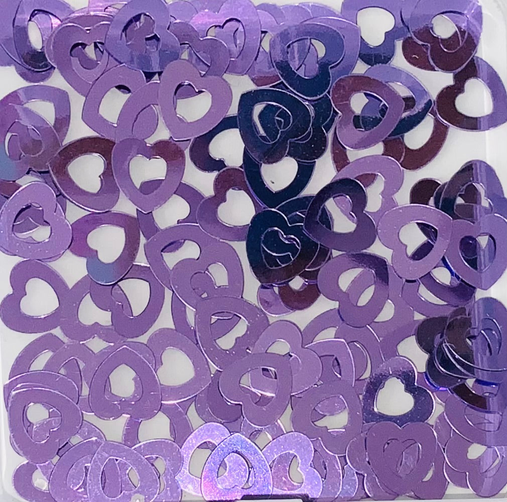 Hollow Heart Foil Confetti