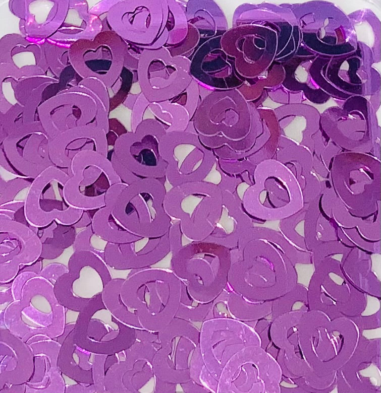 Hollow Heart Foil Confetti