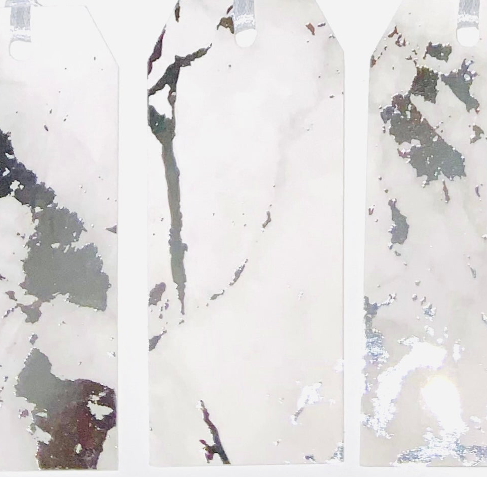 Luxury Foiled Marble Design Gift Tags 5 PK