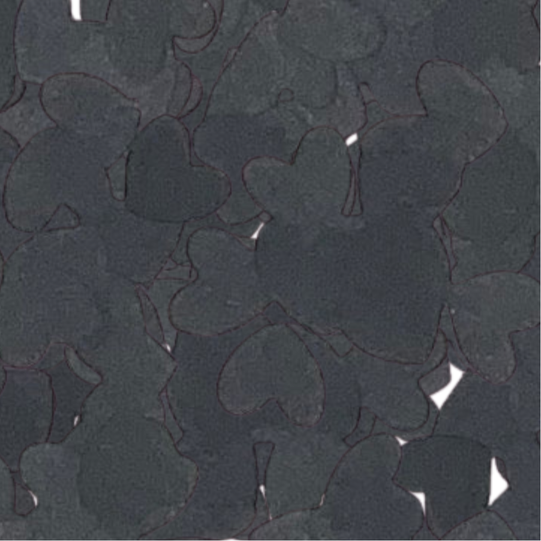 Black Heart Confetti-Black Wedding Confetti-Black Baby Shower-Black Table Confetti-Black Birthday Confetti-Black Paper Heart