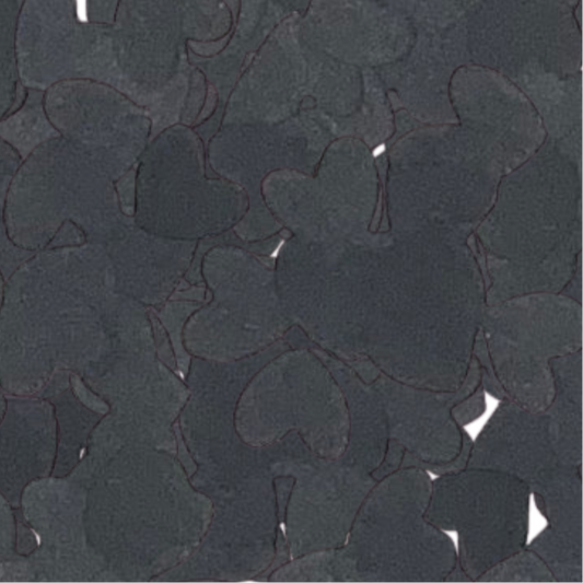 Black Heart Confetti-Black Wedding Confetti-Black Baby Shower-Black Table Confetti-Black Birthday Confetti-Black Paper Heart