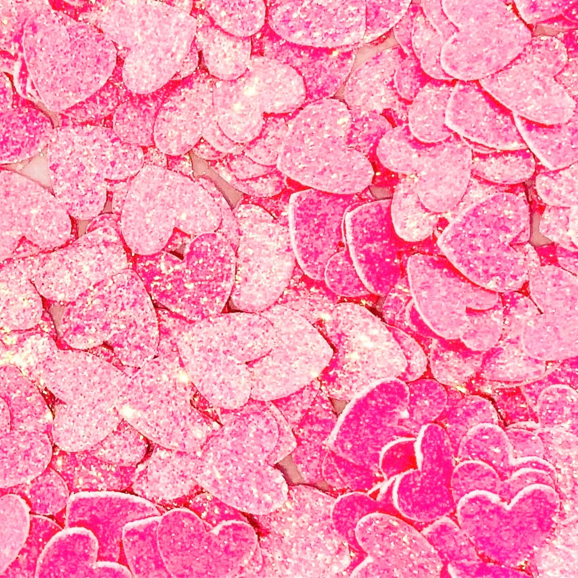 Bright Pink Glitter Heart Confetti-Pink Wedding Confetti-Pink Baby Shower Confetti-Pink Birthday Confetti-Pink Sprinkles-Pink Table Confetti