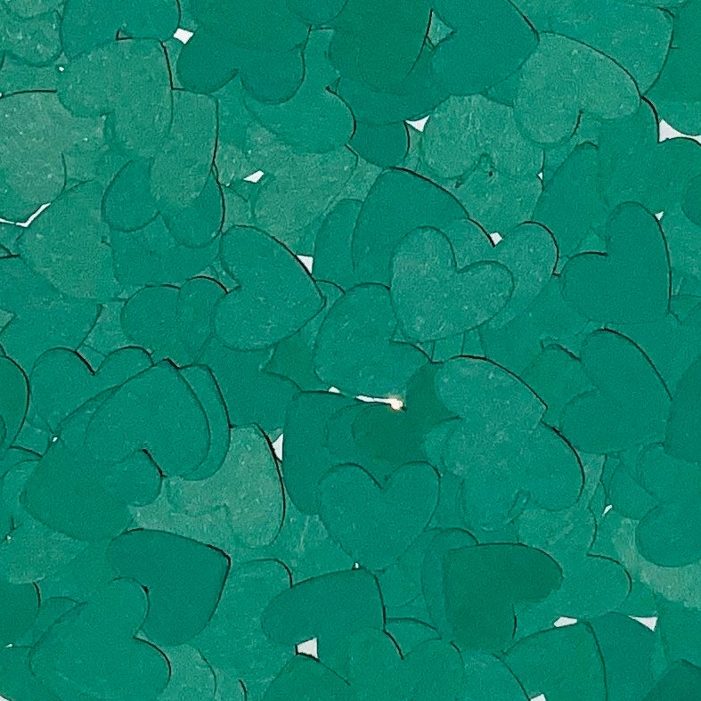 Green Heart Confetti-Green Wedding Confetti-Green Baby Shower-Green Sprinkles-Green Table Confetti-Green Birthday Confetti-Paper Confetti