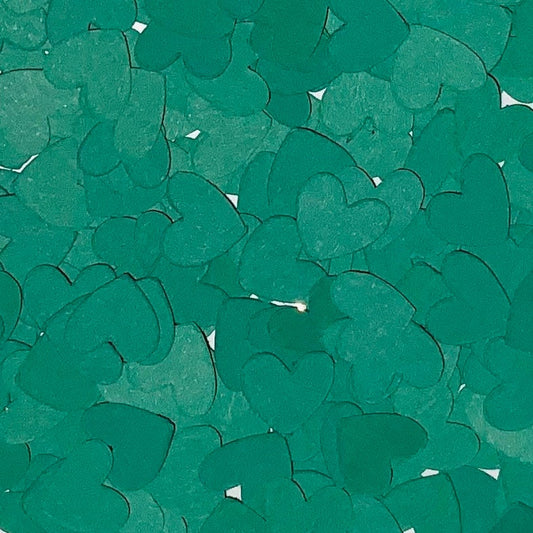 Green Heart Confetti-Green Wedding Confetti-Green Baby Shower-Green Sprinkles-Green Table Confetti-Green Birthday Confetti-Paper Confetti