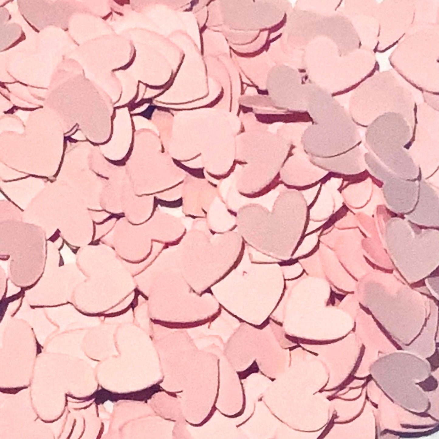 Baby Pink Heart Confetti - Wedding Confetti - Baby Shower Confetti - Card Confetti - Table Confetti - Party Confetti - Paper Hearts - Mini