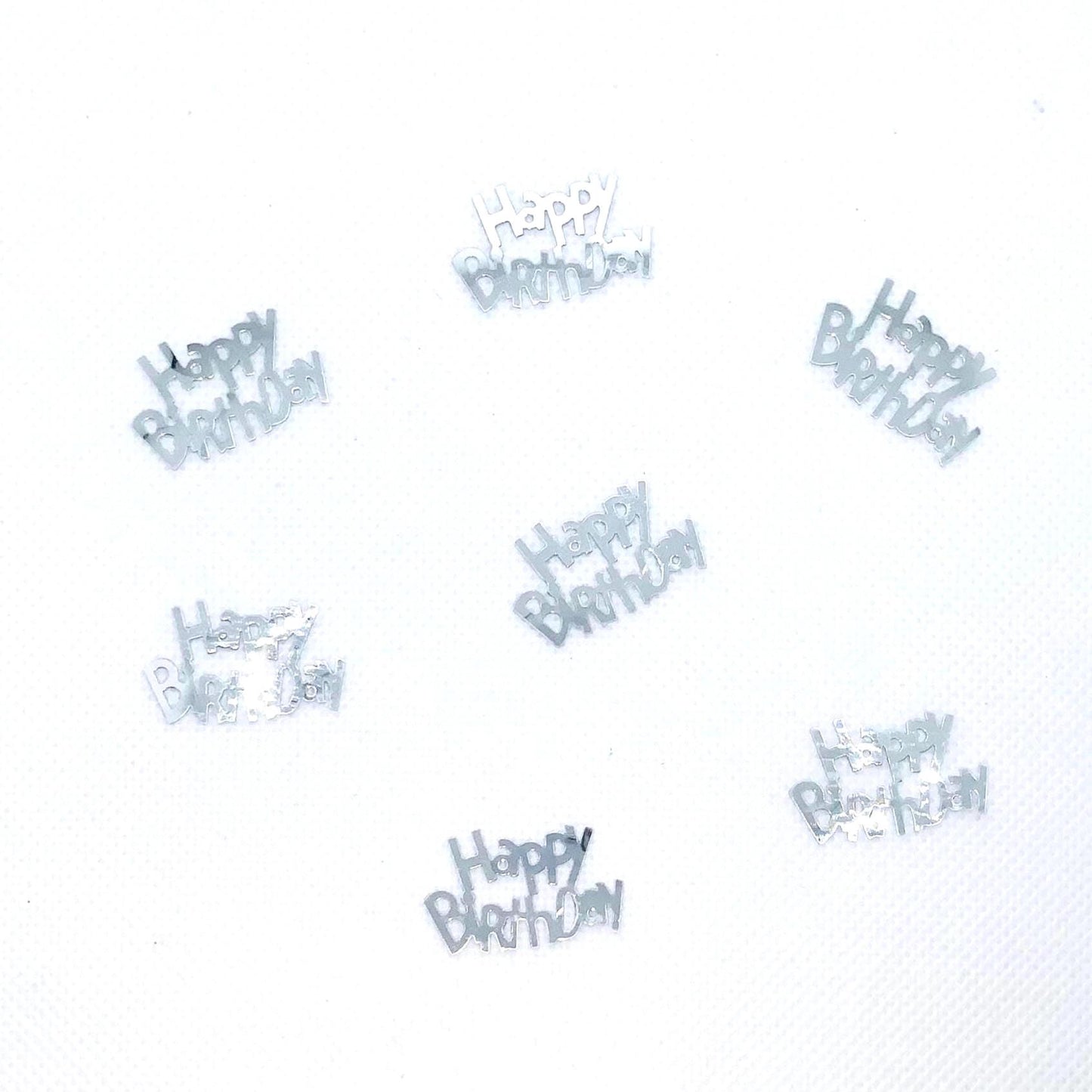 Happy Birthday Confetti-Colourful Birthday Confetti-Birthday Table Decor-Birthday Party Sprinkle-Metallic Birthday Decoration-Birthday Words